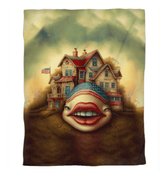 American Way twin-sized duvet cover with patriotic design